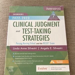 New- wrapped Saunders Clinical Judgment and Test-Taking Strategies Book